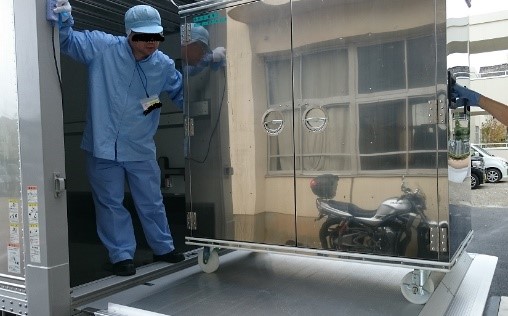 安全第一。研修期間にしっかりと訓練いたします。未経験の方も歓迎します。